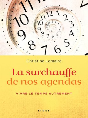 cover image of La surchauffe de nos agendas